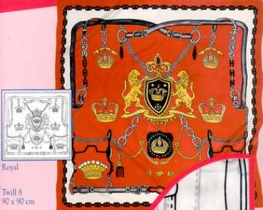 Gutta-Seidentuch Royal